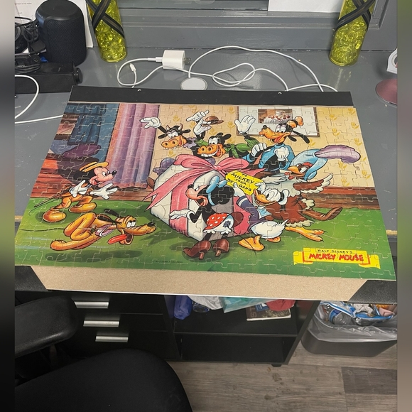 Vintage 1940's Jaymar Walt Disney 300 Piece Puzzle Series 2 Mickey Mouse - Picture 2 of 8